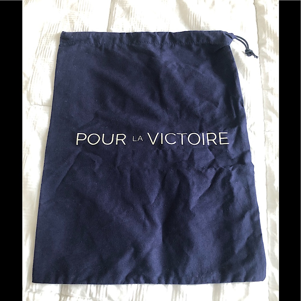 🦋Pour La Victoire Medium Size Cotton Bag with Strings Closure🦋